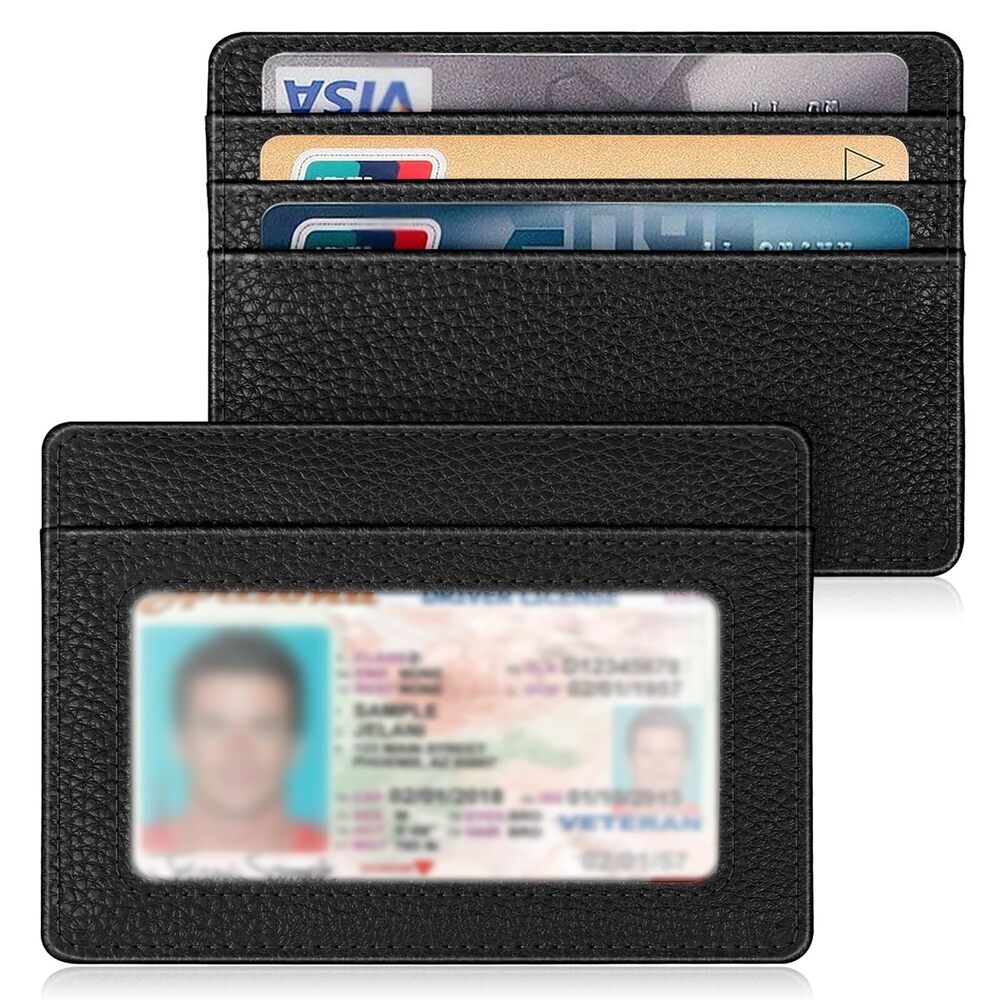 8276 Slim Minimalist Front Pocket Wallet, RFID Blocking Credit Card Holder